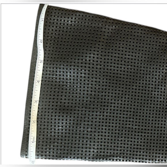 Vince Camuto Secillia Tall Shaft Boots Womens 6.5 M Black Perforated Leather - Picture 9 of 10